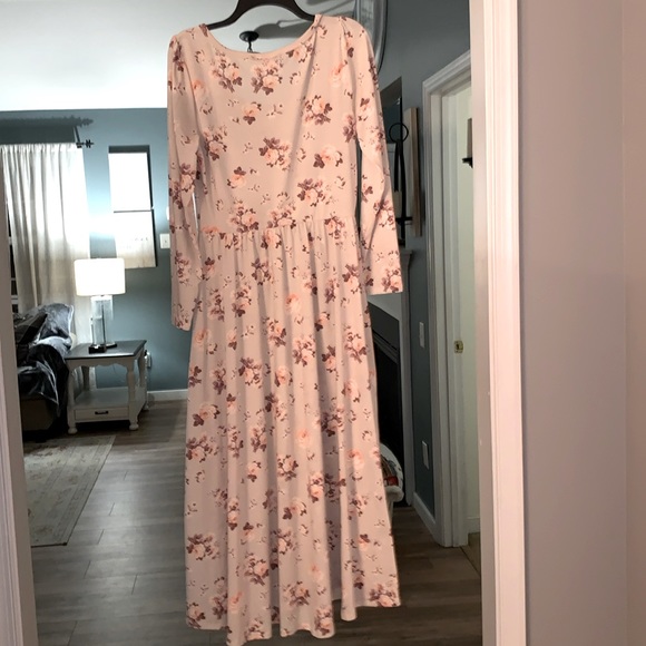 LuLaRoe Floral Floor Length Maxi Dress Size M *Final Price - Picture 2 of 6